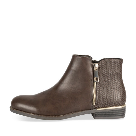 Bottines MARRON Femme