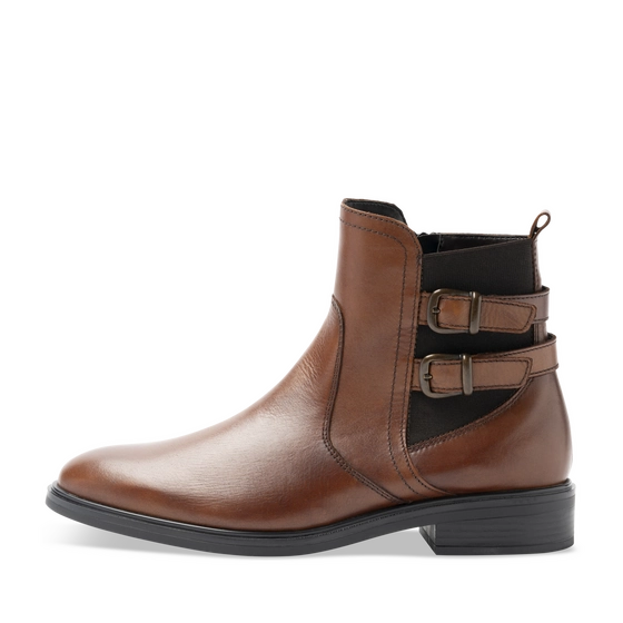 Bottines COGNAC Femme