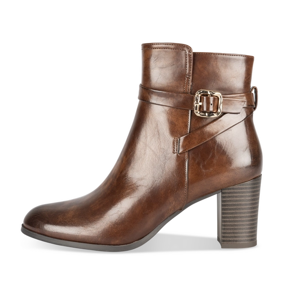 Bottines COGNAC Femme