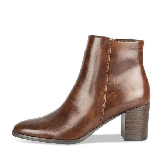 Bottines COGNAC Femme