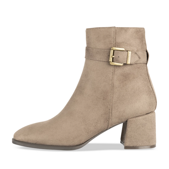 Enkellaarsjes KAKI Dames