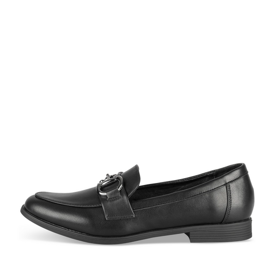Mocassins_avec_talon ZWART Dames