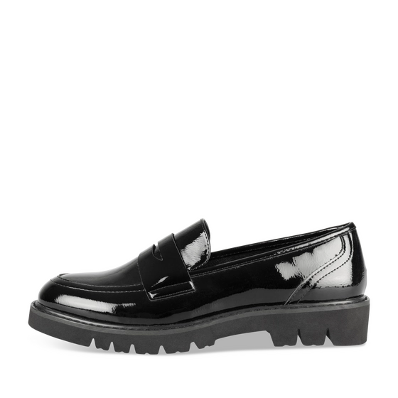 Mocassins_avec_talon ZWART Dames