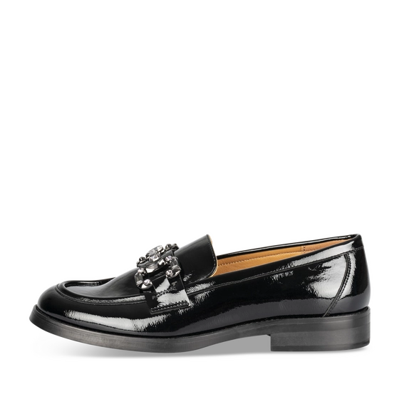 Mocassins_avec_talon ZWART Dames