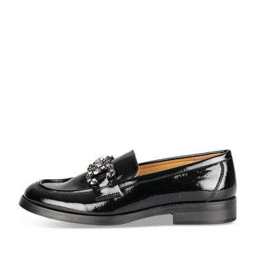 Mocassins_avec_talon ZWART Dames