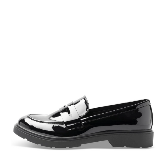 Mocassins_avec_talon ZWART Dames