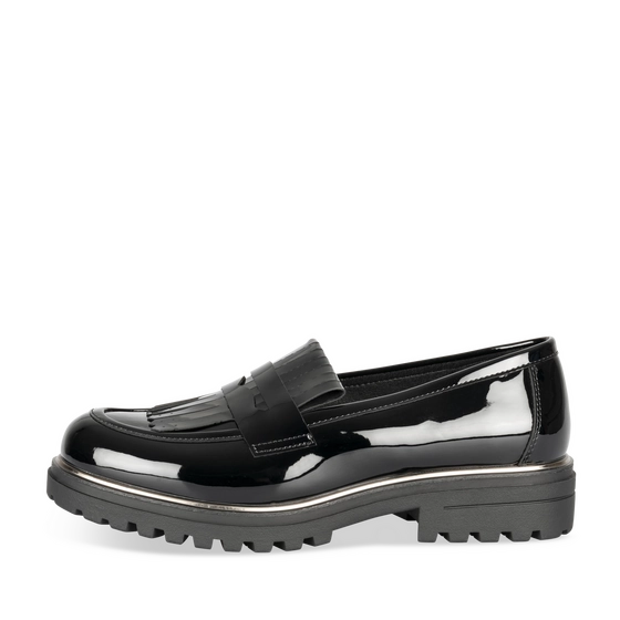 Mocassins_avec_talon ZWART Dames