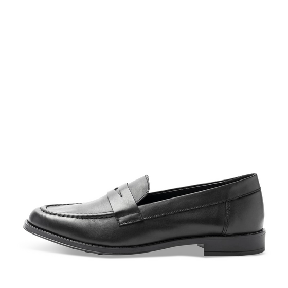 Mocassins_avec_talon ZWART Dames