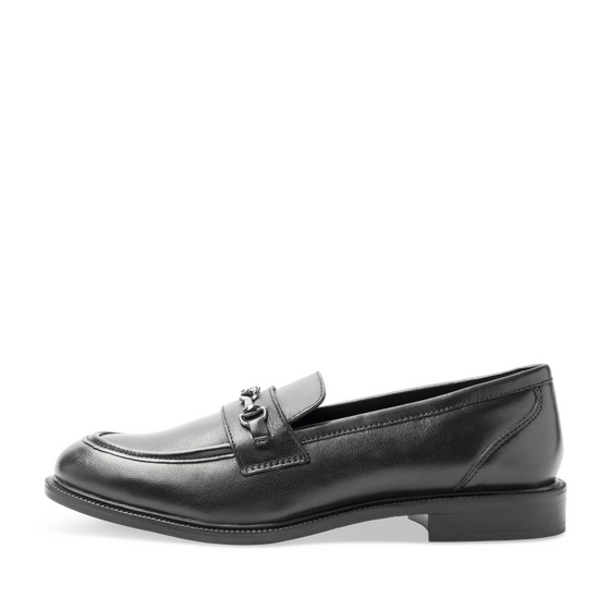 Mocassins_avec_talon ZWART Dames