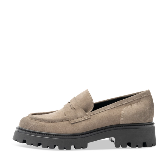 Mocassins TAUPE Femme