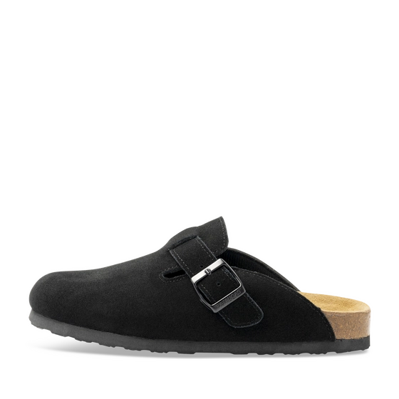 Slippers_avec_talon ZWART Dames