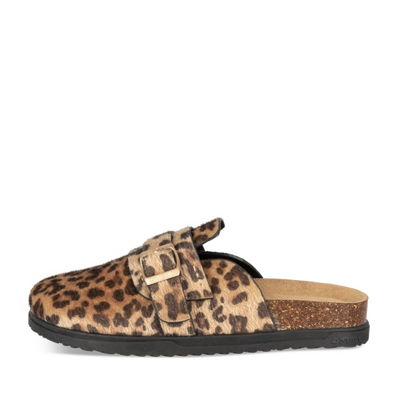 Mules LEOPARD Femme