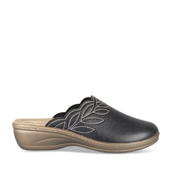 Slippers_avec_talon NAVY Dames