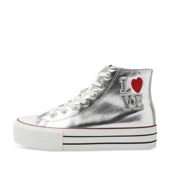Baskets ARGENT Femme