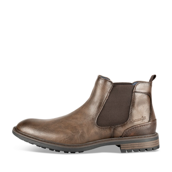 Bottines MARRON FONCE Homme