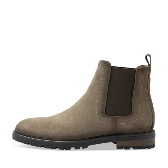 Enkellaarsjes TAUPE Heren