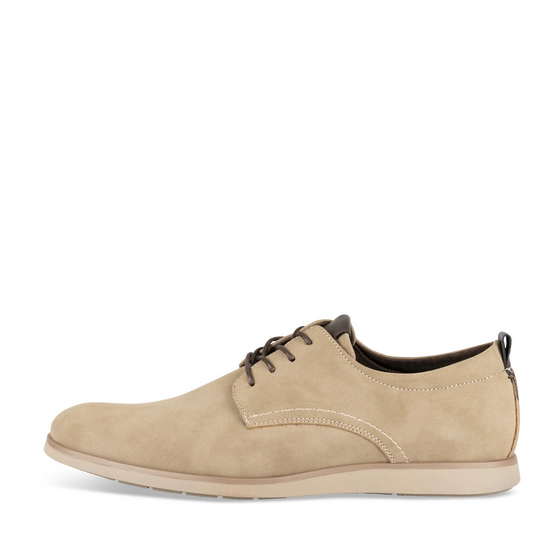 Derbies BEIGE DENIM SIDE