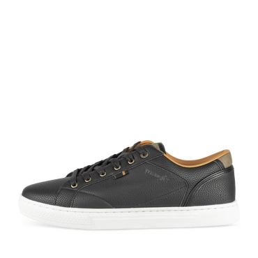 Baskets NOIR/KAKI Homme