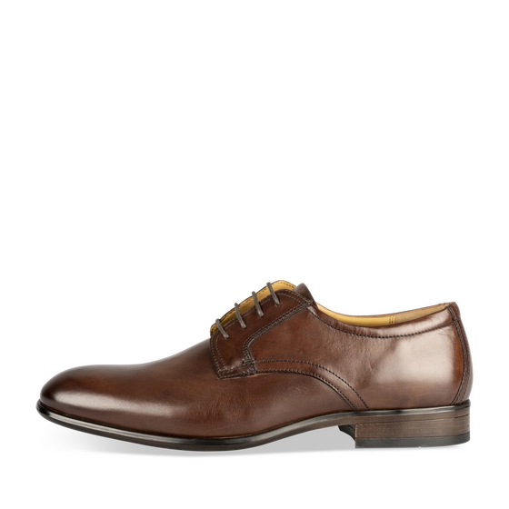 Veterschoenen KASTANJEBRUIN Heren