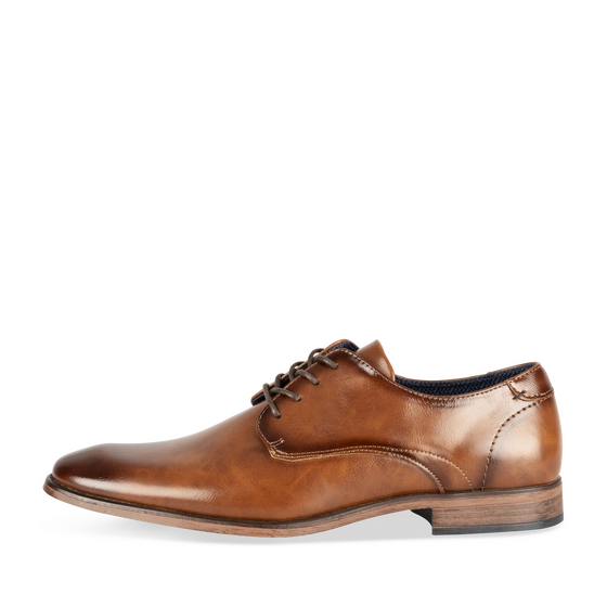 Veterschoenen KASTANJEBRUIN Heren