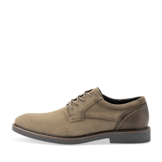Veterschoenen TAUPE Heren