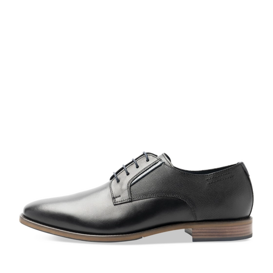 Veterschoenen ZWART Heren