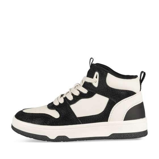 Baskets BLANC/NOIR Garçon