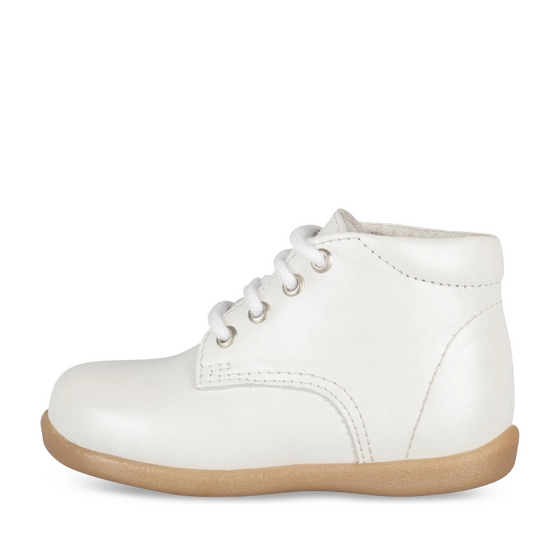 Enkellaarsjes WIT Meisjes