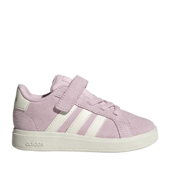 Baskets GRAND COURT BASE 00s ROSE Fille