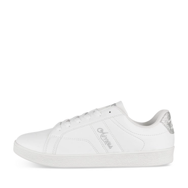 Sneakers WIT/ZILVER Dames