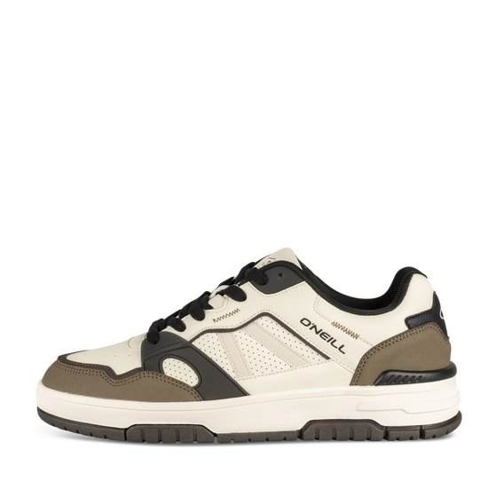 Sneakers WIT/KASTANJEBRUIN Heren
