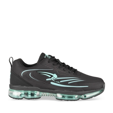 Baskets NOIR/VERT Homme
