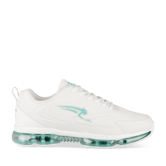 Baskets BLANC/VERT Homme