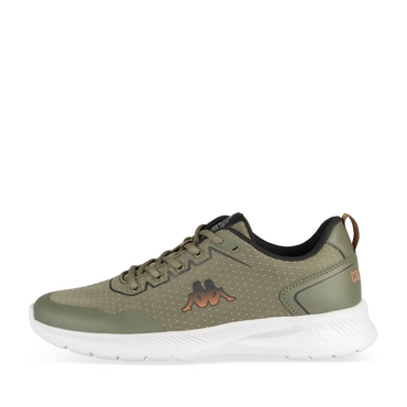 Sneakers WIT/KAKI Heren