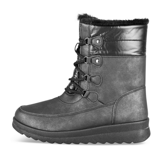 Regenlaarzen_avec_talon ZWART Dames