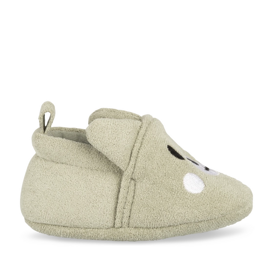 Chaussons VERT Garçon