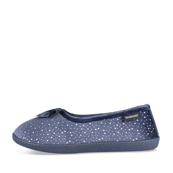 Pantoffels_avec_talon NAVY Dames