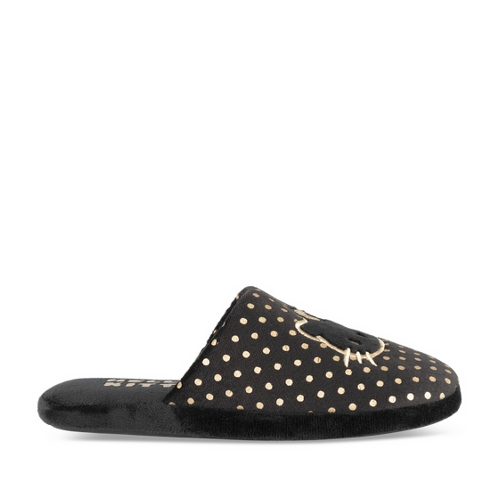 Pantoffels_avec_talon ZWART Dames