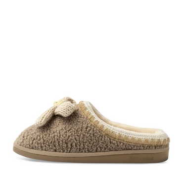 Pantoffels_avec_talon TAUPE Dames