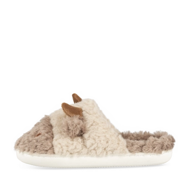 Chaussons TAUPE Femme