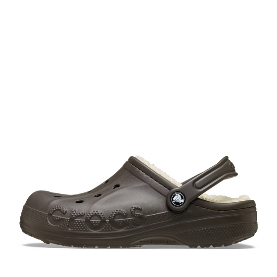 Mules BAYA LINED MARRON Femme