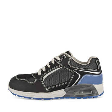 Veiligheidsschoenen ZWART/BLAUW Heren
