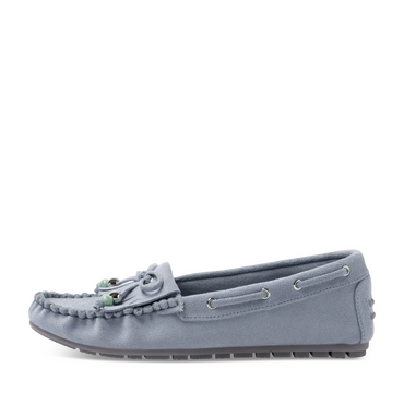 Mocassins_avec_talon BLAUW Dames