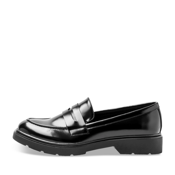 Mocassins_avec_talon ZWART Dames