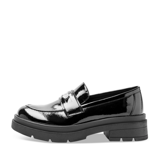 Mocassins_avec_talon ZWART Dames
