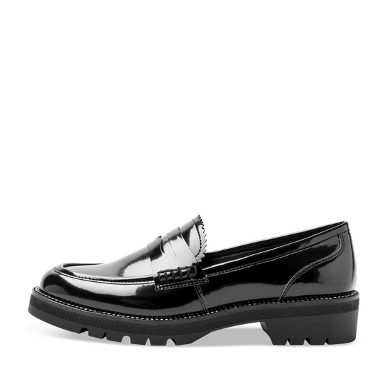 Mocassins_avec_talon ZWART Dames