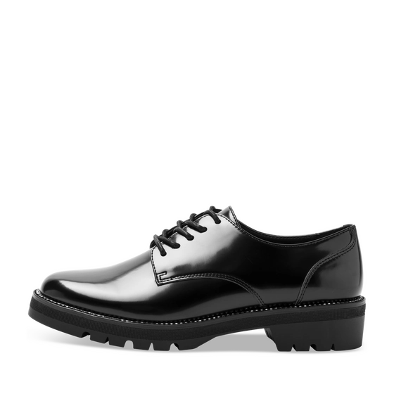 Veterschoenen ZWART Dames