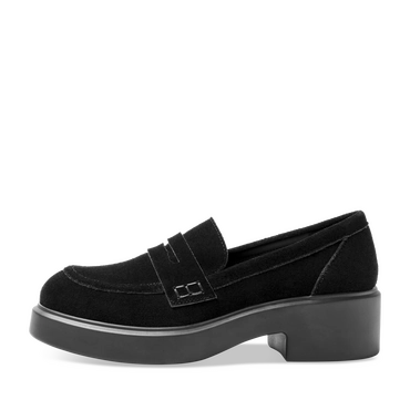 Mocassins_avec_talon ZWART Dames