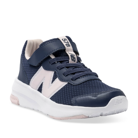 Baskets MARINE/ROSE Fille