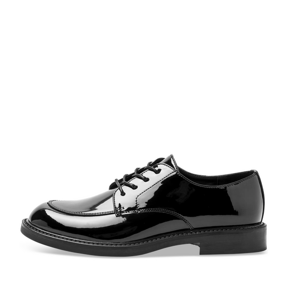 Veterschoenen ZWART Dames